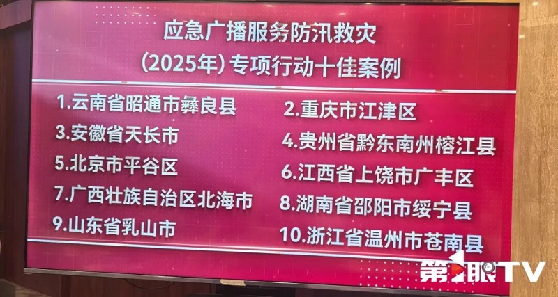 重慶應(yīng)急廣播已實(shí)現(xiàn)區(qū)縣級(jí)以上平臺(tái)建設(shè)100%覆蓋