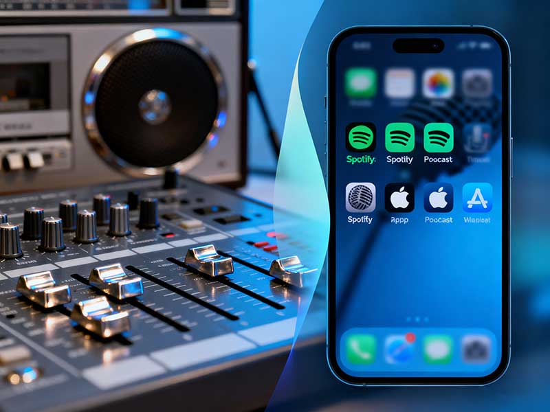 破局與立新：廣播行業(yè)如何應對播客與在線音頻的強勢競爭